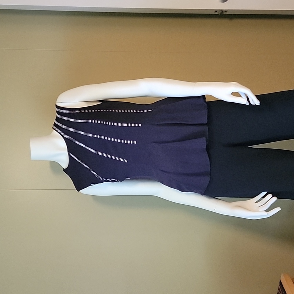 French Connection sleeveless poplin top